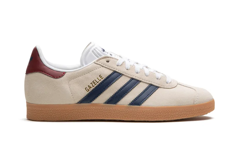 Adidas Gazelle Gazelle 'Off White   Dark Blue   Gum' 