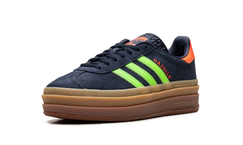 Adidas Gazelle Gazelle Bold WMNS 'Aurora Ink Solar Orange' 