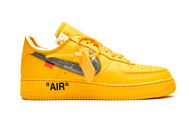 Nike Lifestyle Air Force 1 Low 'Off-White - University Gold' 