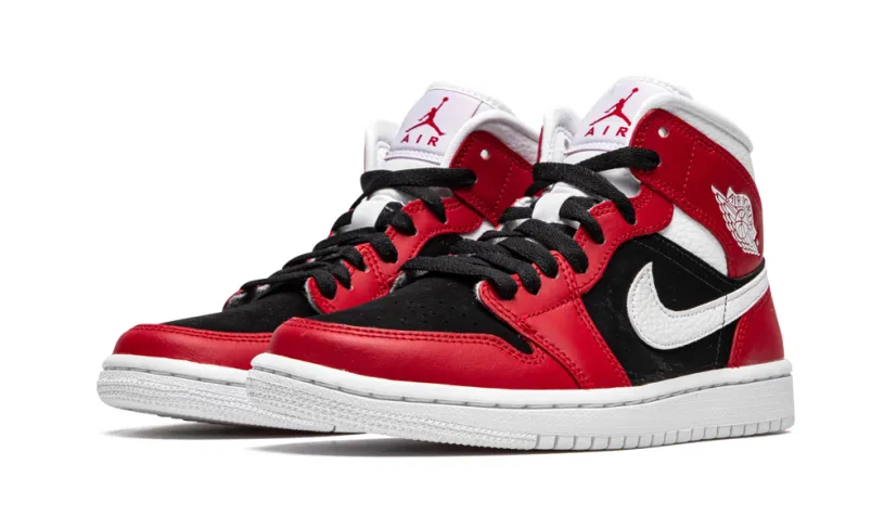 Air Jordan 1 AIR JORDAN 1 MID WMNS 'Gym Red   Black' 