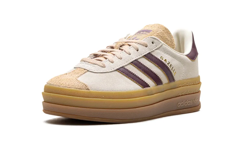 Adidas Gazelle Gazelle WMNS 'Cream White Maroon' 