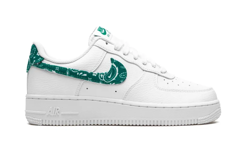 Nike Lifestyle AIR FORCE 1 LO '07 ESSEN MNS WMNS 'Green Paisley' 