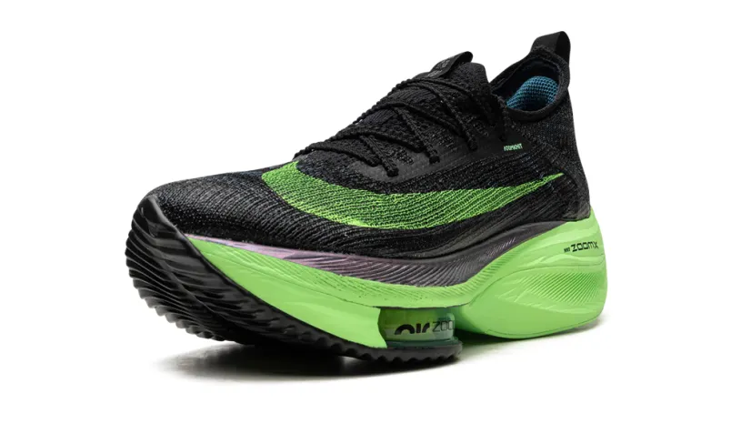 Nike Lifestyle AIR ZOOM ALPHAFLY NEXT% WMNS 'Black   Electric Green' 