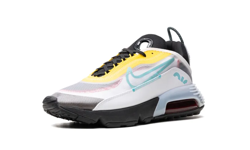 Nike Air Max Air Max 2090 'White Speed Yellow Bleached Aqua'