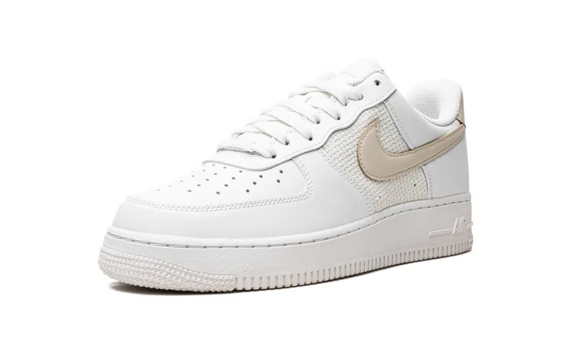 Nike Lifestyle Air Force 1 Low WMNS 'Grey Cross-Stitch' 