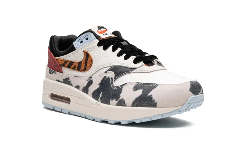 Nike Air Max AIR MAX 1 '87 MNS WMNS 'Tiger Swoosh Cow Print' 