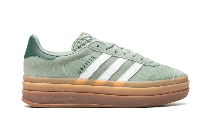Adidas Gazelle GAZELLE BOLD WMNS 'Silver Green Gum' 