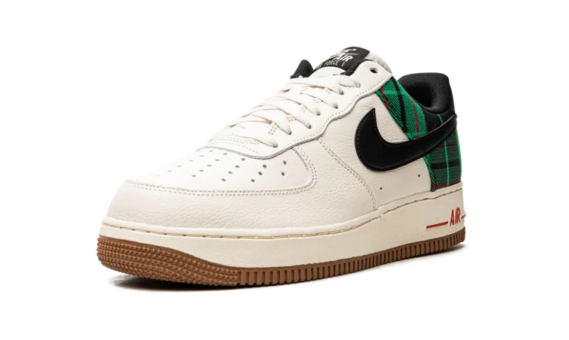 Nike Lifestyle Air Force 1 Low '07 LX 'Plaid Pale Ivory Stadium Green'