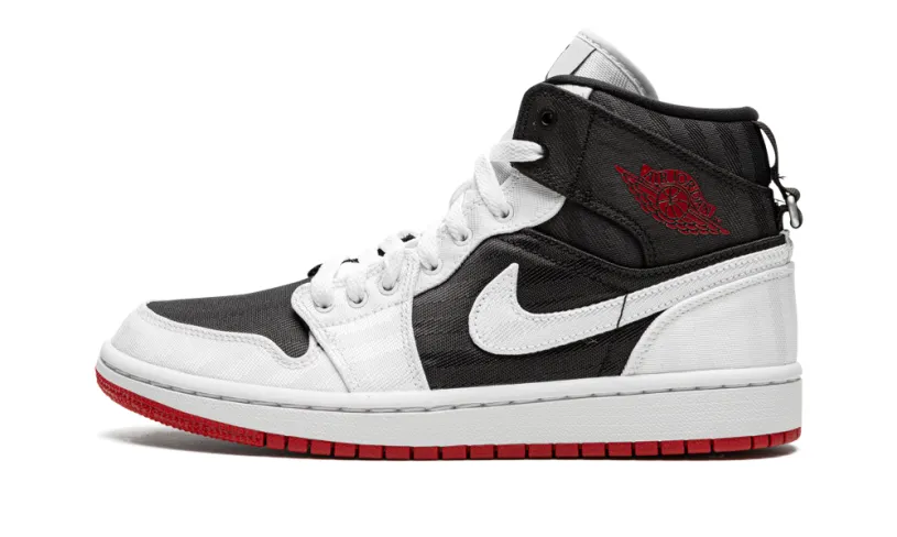 Air Jordan 1 AIR JORDAN 1 MID SE UTL WMNS 'White   Black   Gym Red' 