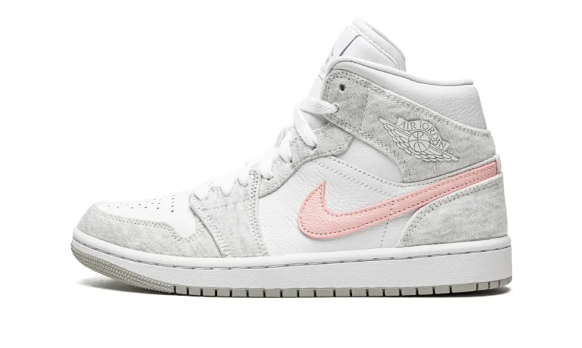 Air Jordan 1 AIR JORDAN 1 MID SE WMNS 'Heather Grey / Pink'