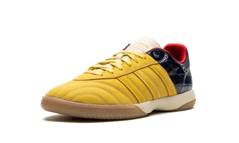 Adidas Samba Samba Millenium 'Wales Bonner - Fade Gold   Navy Croc' 