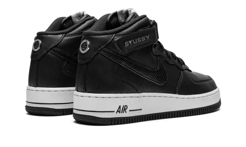 Nike Lifestyle Air Force 1 Mid 'Stussy - Black'
