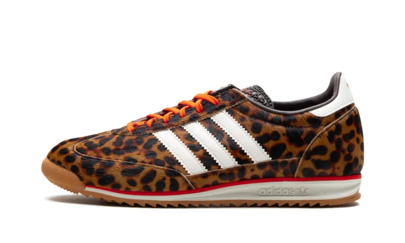 More Adidas Shoes SL 72 OG WMNS 'Leopard Print'
