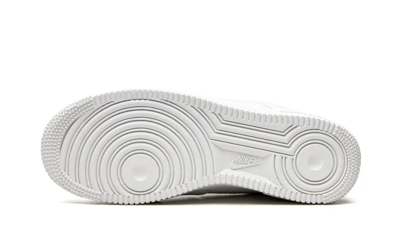 Nike Lifestyle AIR FORCE 1 LO MNS WMNS 'Chenille Swoosh - Sea Glass' 