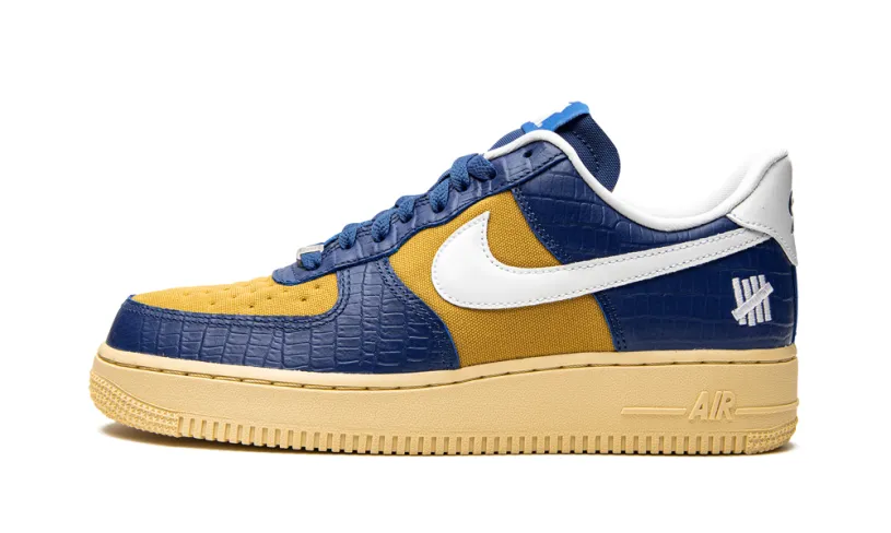 Nike Lifestyle Air Force 1 Low 'Undefeated - Blue Croc' 