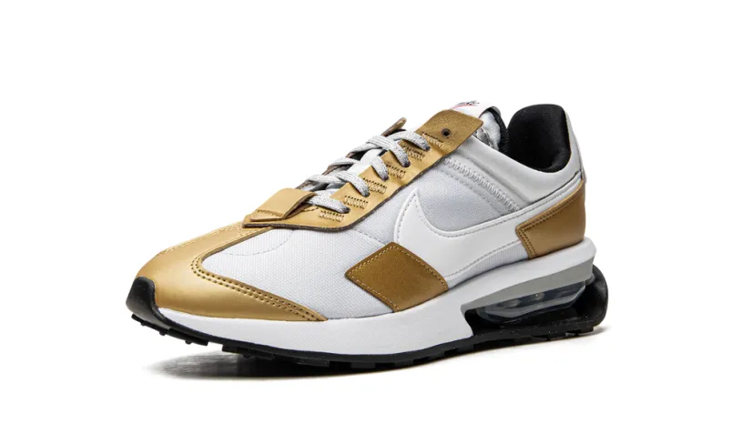 Nike Lifestyle AIR MAX PRE DAY SE MNS WMNS 'Pure Platinum   Metallic Gold' 