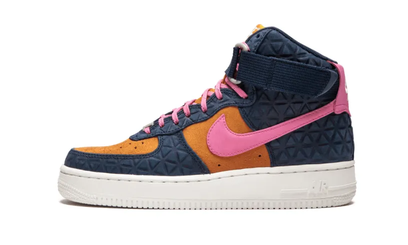 Nike Lifestyle AIR FORCE 1 HI PRM SUEDE WMNS 'Dynamic Pink'