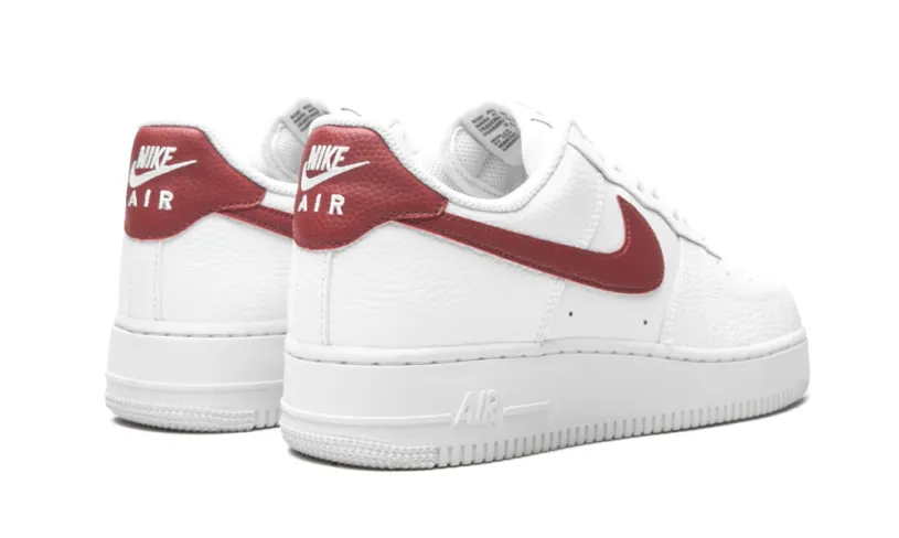 Nike Lifestyle Air Force 1 '07 Low 'Team Red'