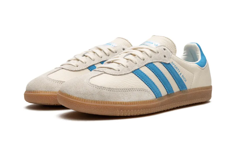 Adidas Samba Samba 'Sporty & Rich - Cream Blue'