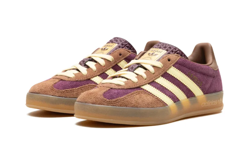 Adidas Gazelle Gazelle Indoor 'Maroon Almost Yellow' 