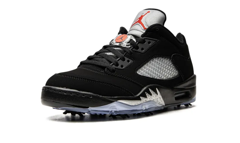 Air Jordan 5 Jordan 5 Retro Low Golf 'Black Metallic' 