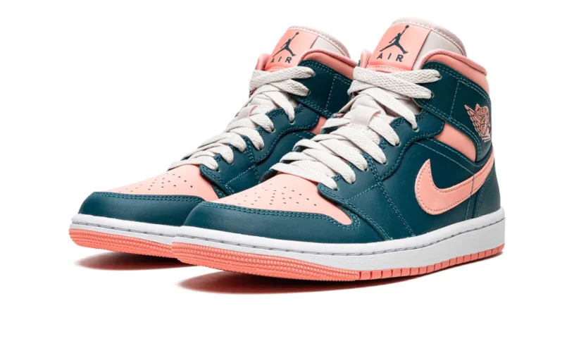 Air Jordan 1 AIR JORDAN 1 MID WMNS 'Dark Teal Green' 