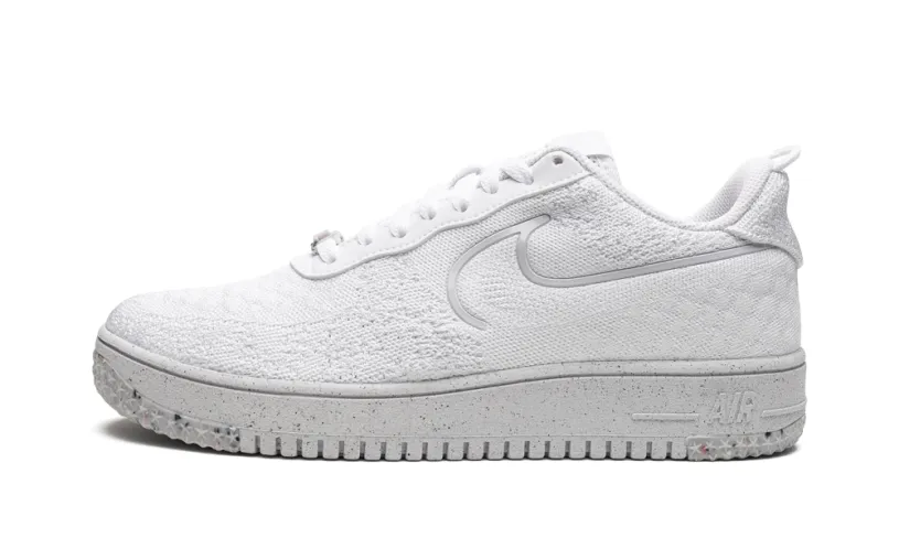 Nike Lifestyle Air Force 1 CRATER FLYKNIT NN 'Whiteout' 
