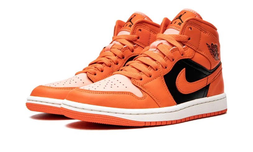Air Jordan 1 AIR JORDAN 1 MID SE WMNS 'Orange Black'