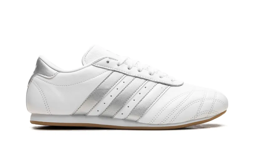 More Adidas Shoes Taekwondo WMNS 'Cloud White Silver Metallic Gum' 