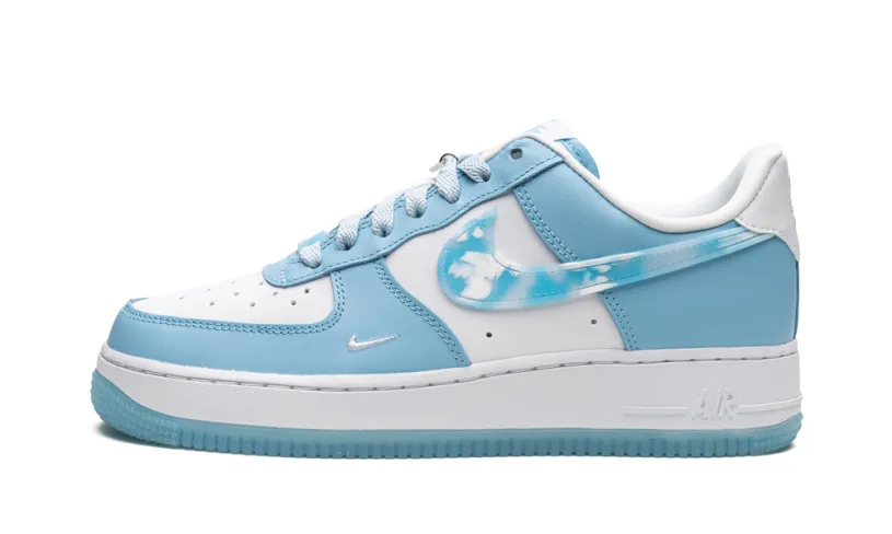Nike Lifestyle AIR FORCE 1 '07 LX MNS WMNS 'Nail Art White Blue'