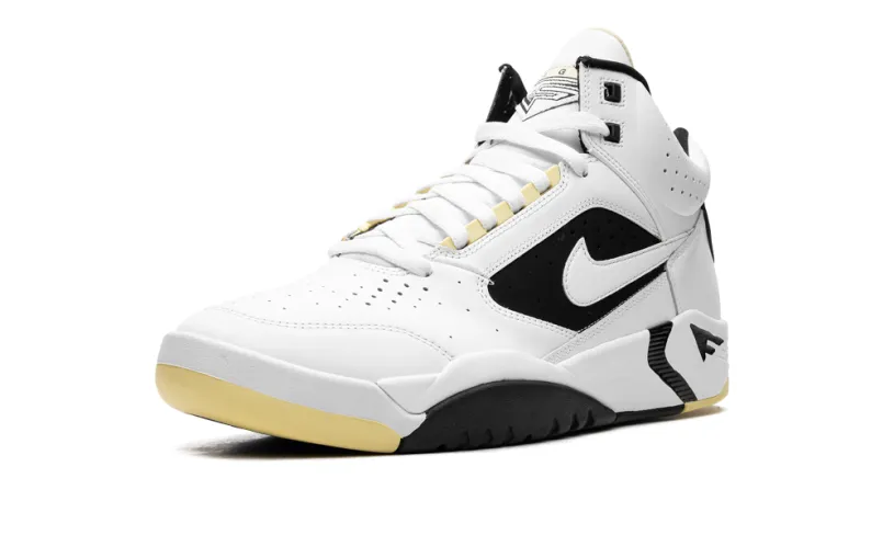 Nike Basketball Air Flight Lite Mid 'White Lemon Black White' 