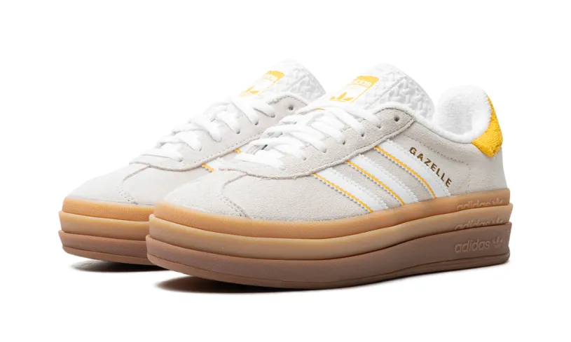 Adidas Gazelle Gazelle Bold WMNS 'Ivory Bold Gold' 