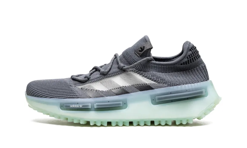 Adidas NMD NMD S1 'Grey Green Glow' 