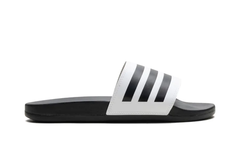 More Adidas Shoes Adilette Comfort Slides 'Cloud White Core Black' 