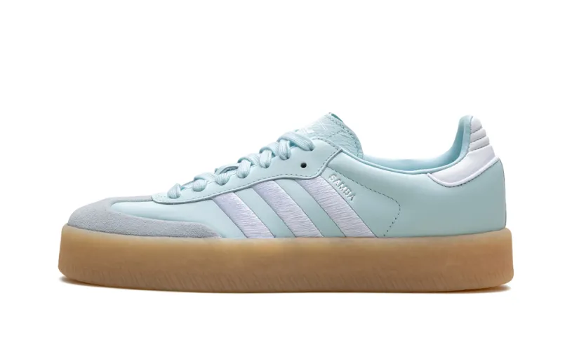 Adidas Samba Sambae WMNS 'Almost Blue Silver Metallic Gum' 
