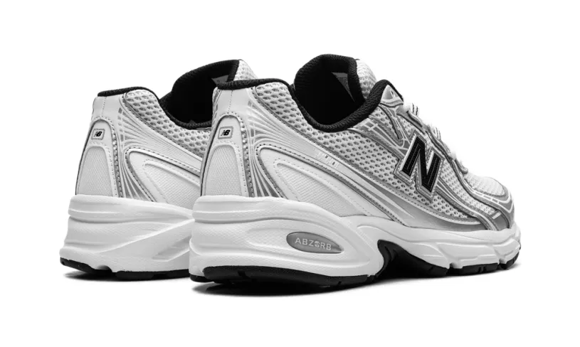 More New Balance 740 'White Silver Metallic Navy' 