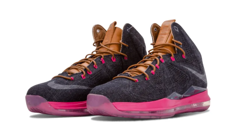 Nike Basketball Lebron 10 EXT Denim QS 'Denim'