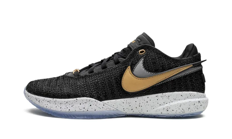 Nike Basketball LeBron 20 'Black Metallic Gold' 