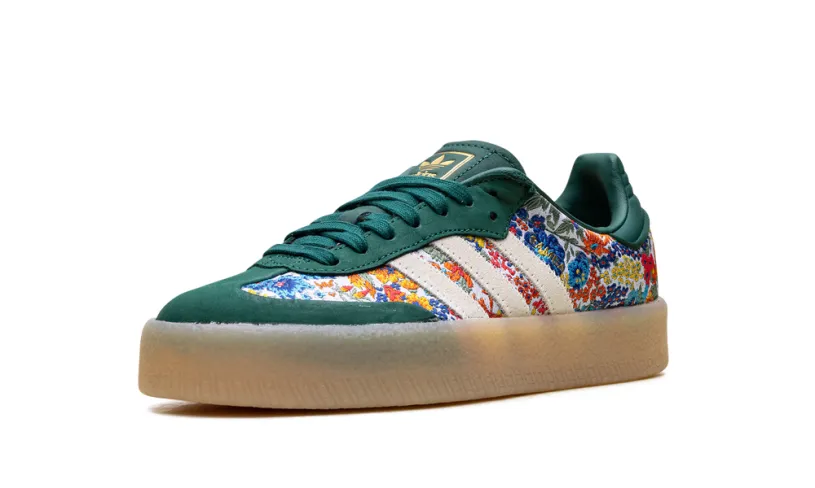 More Adidas Shoes Sambae WMNS 'Liberty London Collegiate Green' 
