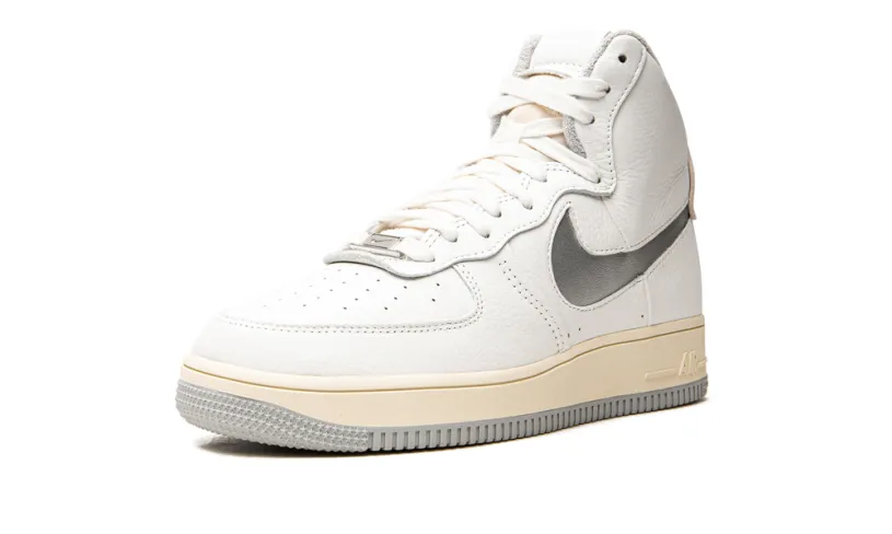 Nike Lifestyle AIR FORCE 1 HIGH SCULPT MNS WMNS 'White Silver'