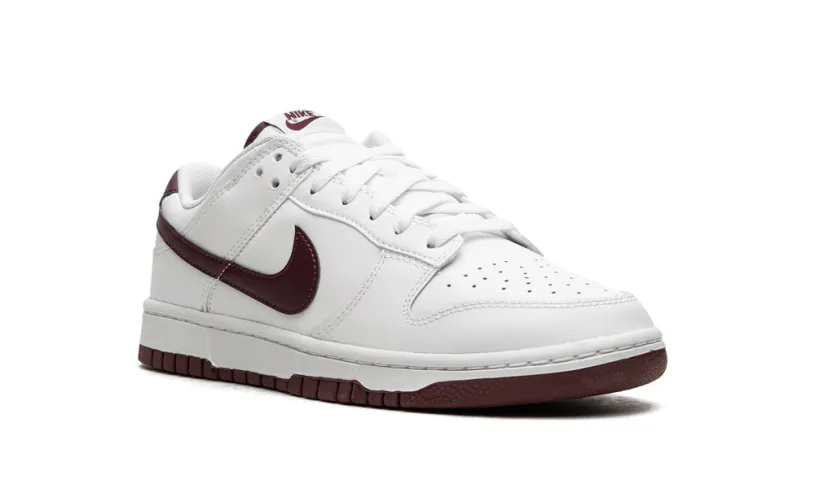 Nike Dunk Dunk Low Retro 'White Night Maroon'