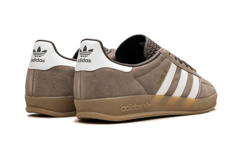 Adidas Gazelle Gazelle Indoor 'Earth Strata White Gold Metallic' 