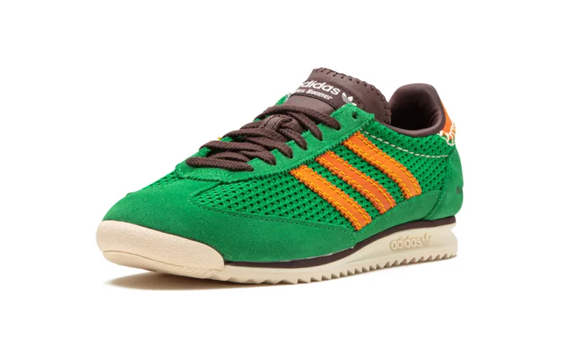 More Adidas Shoes SL72 Knit 'Wales Bonner Green' 