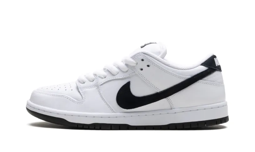 SB Dunk Low 'White Black'