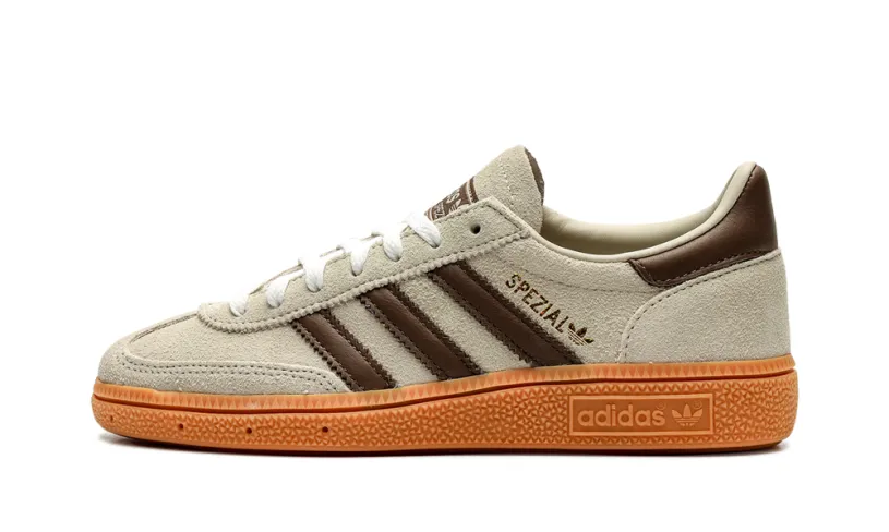 More Adidas Shoes Handball Spezial WMNS 'Off-White Earth Strata Gum' 