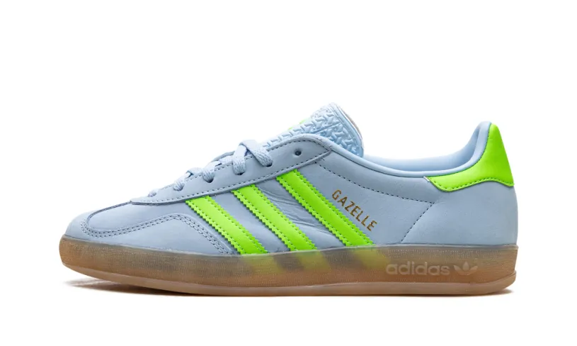 Adidas Gazelle Gazelle Indoor WMNS 'Clear Sky Solar Green' 