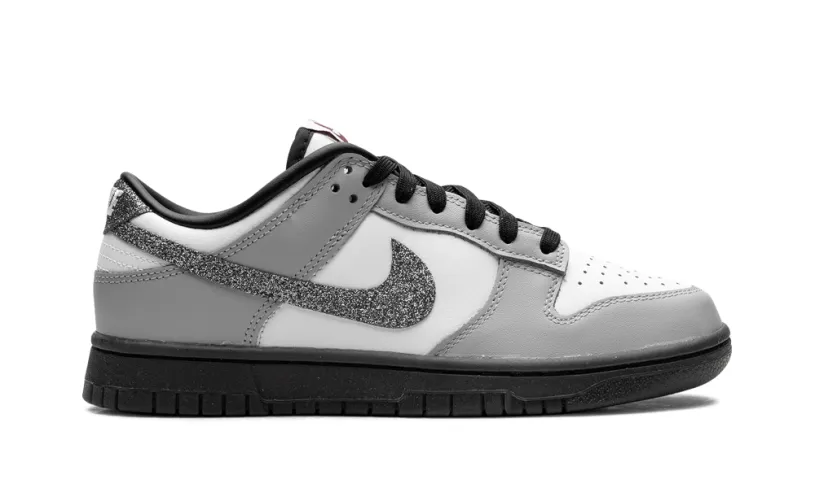 Nike Dunk Dunk Low LX WMNS 'Glitter Swoosh White Light Smoke Grey' 