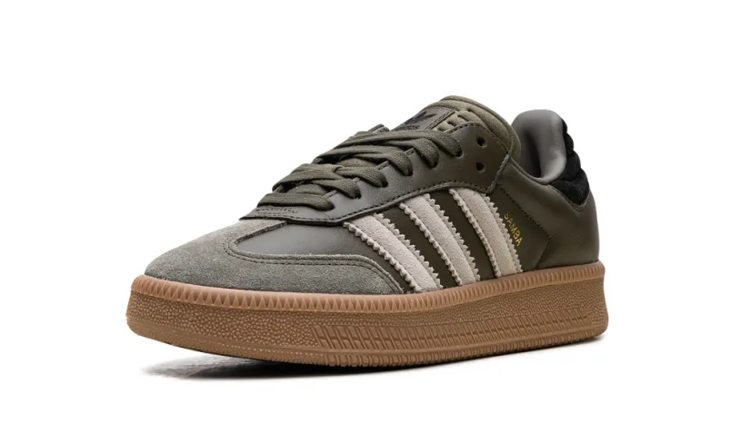 Adidas Samba Samba XLG 'Olive Strata Wonder Beige Gold Metallic' 