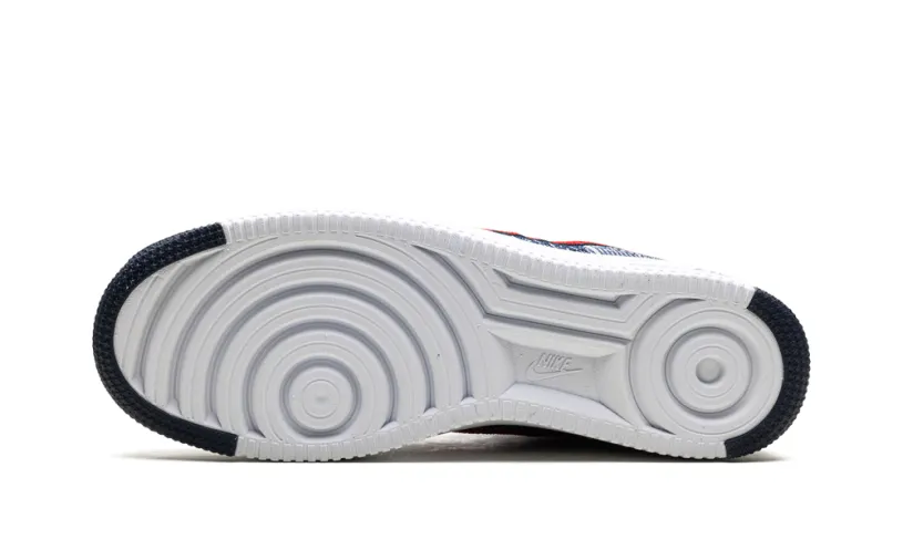 Nike Lifestyle Air Force 1 Ultra Flyknit Low 'Patriots Robert Kraft Wolf Grey' 