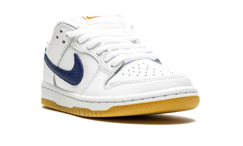 Nike SB SB Dunk Low Pro Iso 'Orange Label - White   Navy' 